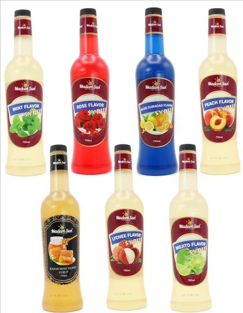 Fruit Flavor Syrup of Beverage Application for Cafe Bubble Tea and Desserts - Image 1