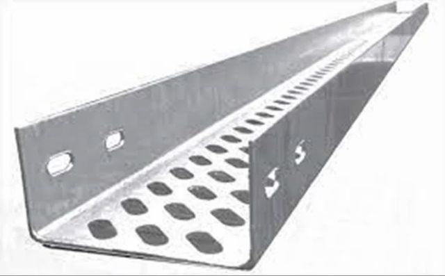 MS Perforated Cable Trays Material MS Depth 25mm to 100mm Size 50 MM - 1000 MM Width 50 mm - 900 mm Sheet Thickness 1.6 MM, 2 - Image 2
