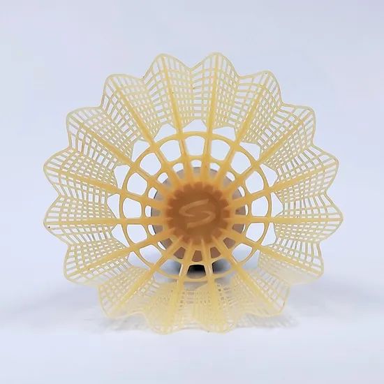 Plastic Shuttlecock Dozen Manufacture Badminton Shuttlecock OEM Yes Usage Game Color Yellow Origin China Model NO. P102 Feature Durable - Image 3