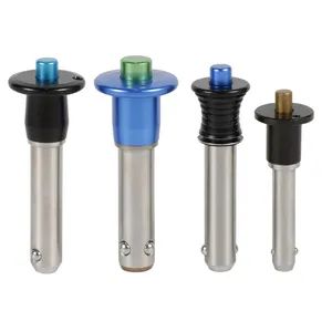 Heavy Duty Stainless Steel Quick Release Spring Loaded Push Button Ball ...