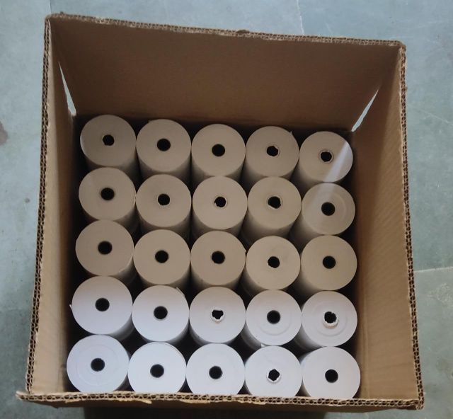 thermal paper printer roll 3 1/8 230 ft - 50 rolls per box - Image 1