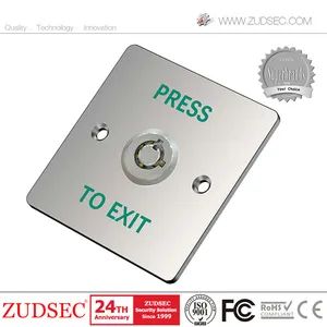 Emergency Door Push Exit Release Button with Key - Image 1