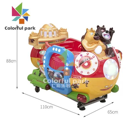 Amusement Park Simulation Riding Arcade Game Machines Player 1 Condition New Color White, Pink Model NO. CP-V014 Name Horse - Image 4