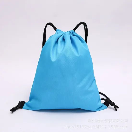 Xianghui Sports Polyester Promotional Shoes Bags Custom Logo Drawstring Bag - Image 3