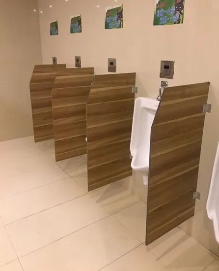 Laminated HPL Toilet Urinal Partitions Cubicles - Image 2