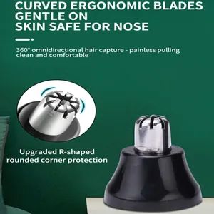 Ladies Micro-Precision Detail Shaver Nose Hair Trimmer Origin China Material Plastic HS Code 8213000000 Transport Package - Image 4