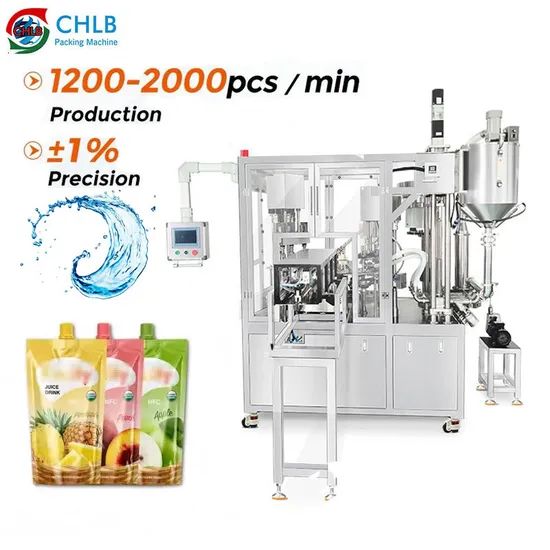 Factory Direct Spout Pouch Filling Capping Machine for Mustard Sauce Pudding Liquid - Image 2