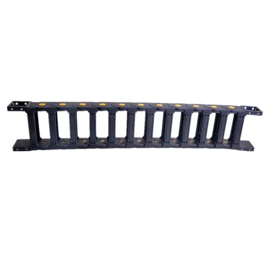 Plastic Semi Closed Drag Chain Cable Carrier Color Black Origin China Trademark OEM HS Code 3926909090 Structure Drag - Image 3