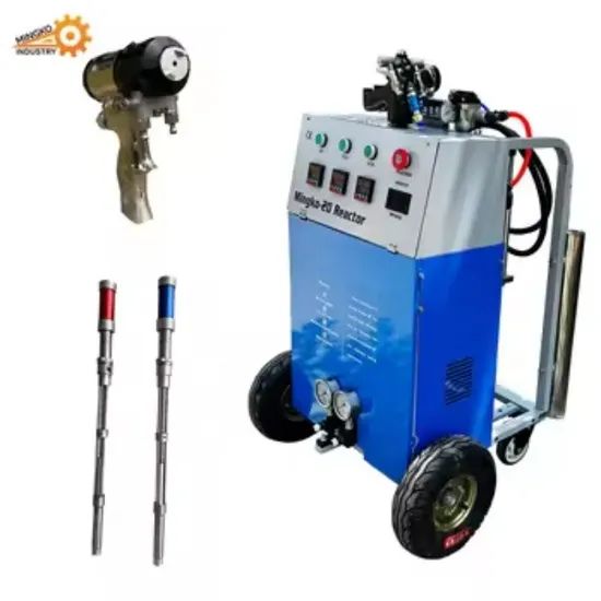 Polyurethane Polyurea Portable Pneumatic Sprayer Origin China Condition New Coating Powder Warranty 1year Model NO. - Image 1