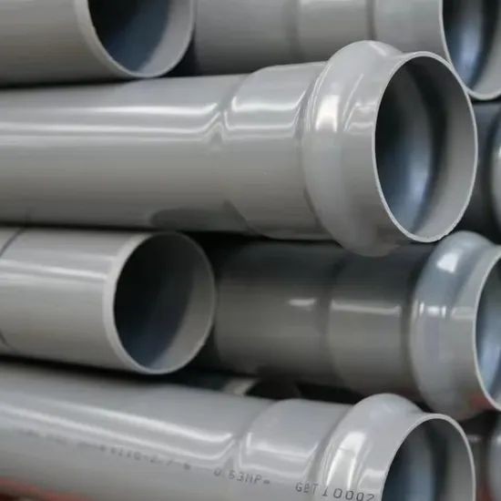 Smooth Pvc Hs Code PVC Plastic Pipes & Tubes for Water Supply Material PVC Package in Nude ...