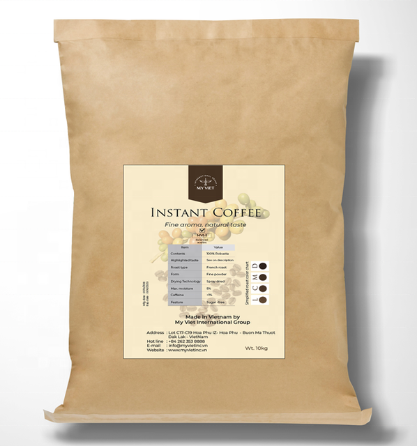 Made in Vietnam Spray Dried Instant Coffee 3 in 1 MY VIET Coffee High Quality OEM Allowed - Image 1