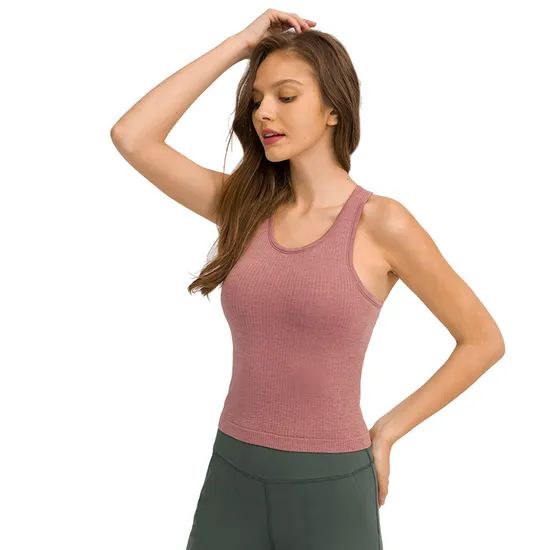 Disposable Factory Crop Tank Tops Yoga Workout Wholesale Fitness Wear Tanktop Razorback Tank Top - Image 4