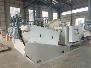 Sludge Dewatering Equipment Screw Filter Press Trademark PJEP Model NO. PJXDL HS Code 8421191000 Material SS304/SS316 Protection Level IP55f - Image 5