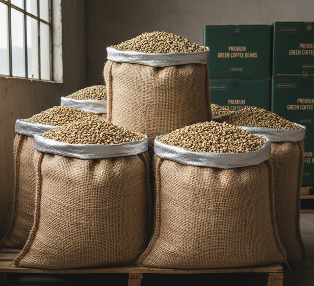 Global Agrinesia Abadi – Authentic Java Origin Green Coffee Beans Arabica & Robusta | Indonesian Terroir Series – product photo 4, product detail gallery