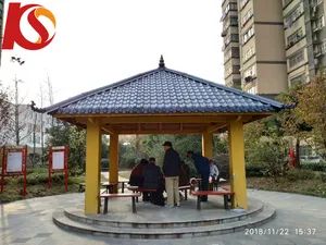 Fireproof Synthetic Resin Spanish PVC Roof/Roofing Tile for Residence - Image 5