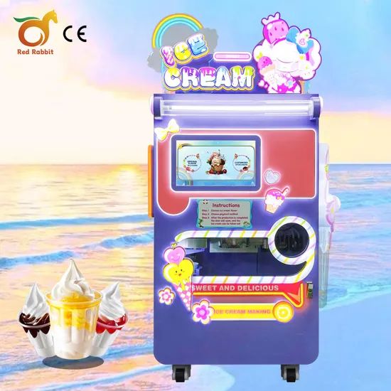 2025 New High Capacity Hard Ice Cream Vending Machine Factory Direct Sales - Image 1