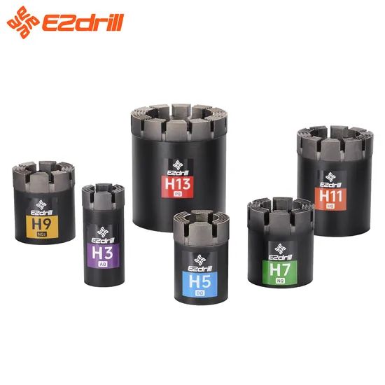 Impregnated Core Drill Bits Nq3 H9 Length 15 HRC -10°-50° Model NO. NQ3 Material Diamond Trademark EZdrill HS Code - Image 2