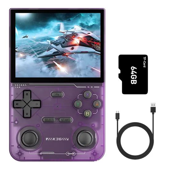 K36 Handheld Game Console Player 64GB 3.5 Inch HD IPS Classic Retro Video Game Console - Image 1
