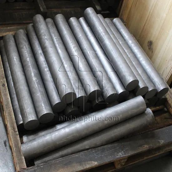 Graphite Rod for Smelting Stirring Aluminum Refining Grade HP Origin China Model NO. NX82 Type Graphite Rod HS Code 3801909000 - Image 1
