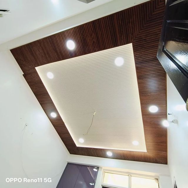 9mm PVC False Ceiling Designing Service Material Pvc Durability Long ...