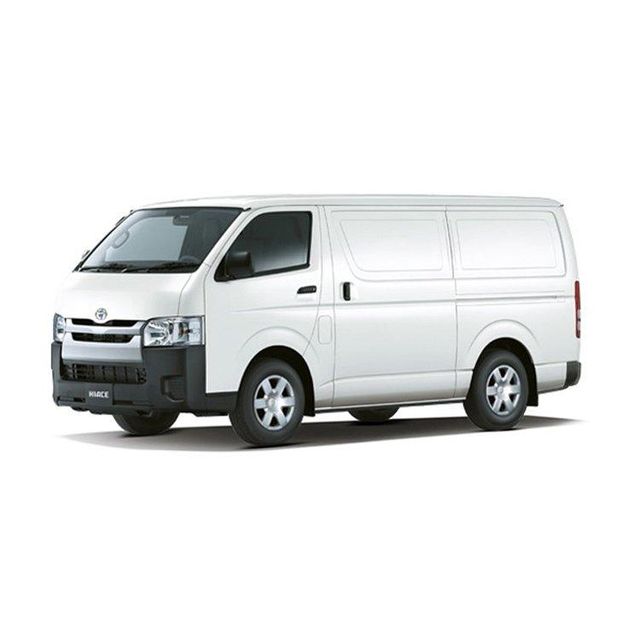 Toyota HiAce van for commercial transport and passenger travel services Toyota HiAce diesel van with fuel efficient engine and reliable performance Toyota HiAce high roof van for maximum cargo and passenger space Toyota HiAce commuter van for public transport and shuttle services - Image 4