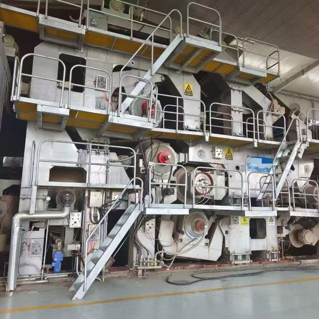 30t Test Liner Paper Machine Cardboard Paper Machine  Origin China Conditio - Image 3