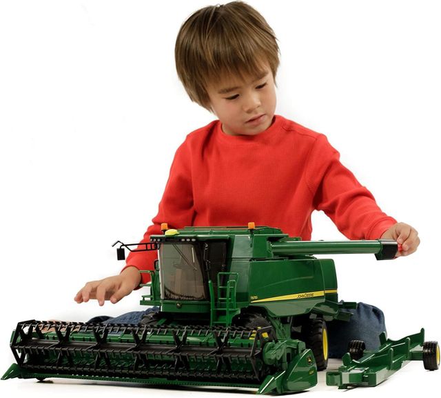 Premium quality Bruder Combine Harvester John Deere model farm toy buy today with wholesale deal fast delivery - Image 3