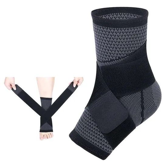 Dorrella Adjustable Sports Protection Strain Wraps Bandages Elastic Ankle Support Brace - Image 1