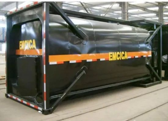 ISO 20FT 40FT Liquid Chemical Tanker Container Corrosive Tanker Storage - Image 5