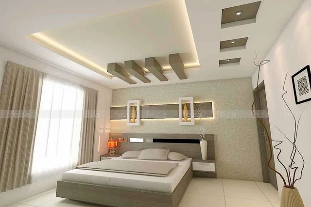 False Ceiling Work Service Acoustic Control Soundproofing Thermal Insulation Energy Efficiency Design Flexibility Custom Designs, Lighting - Image 2