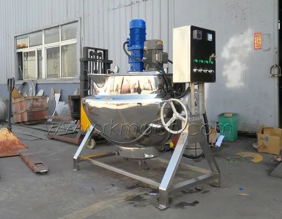 300L Steam Cooker with Double Jacketed Cooker - Image 3