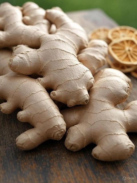 Ginger Texture Fresh Color Natural Application Cooking And Health - Image 1