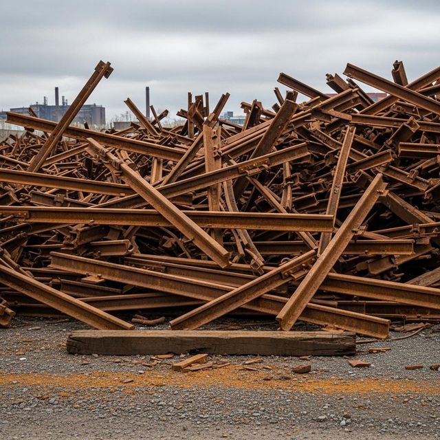 Used Rail Scraps With 100% Verified Source Used Rail Scraps Offering Trusted Material For Manufacturing Industries - Image 3