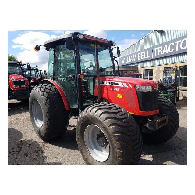 massey ferguson farm tractor high performance machine designed for heavy duty agricultural tasks including tilling seeding spraying and hauling equipped with comfortable operator controls low maintenance and long service life - Image 4