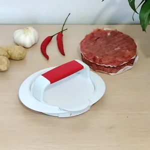 Plastic Kitchenware Home and Kitchen Tool Meat Patty Machine Burger Press (17010) - Image 1