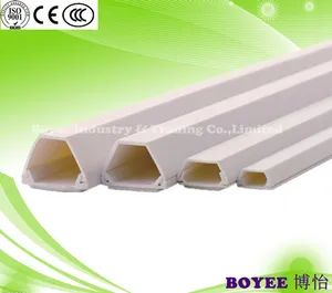 Cable Protector PVC Wiring Duct Slotted with Cover OEM OEM Origin China Shape Square Material PVC Trademark N/M Hole With - Image 3