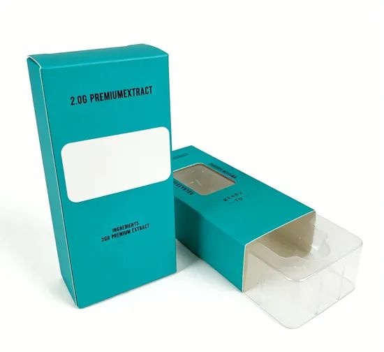 Compact Space Saving Design with Integrated Custom Blister Tray Cartridge Box - Image 1