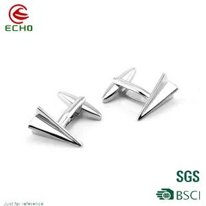 Custom Fashion Metal Crafts Cufflinks Men with Logo Color Red Trademark EK Plating Gold Style Elegant OEM/ODM Accept Metal Zinc - Image 5