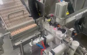 Tube Filling and Labeling Machine for Effervescent Tablets Voltage 220V Origin China Condition New Warranty 1 Year Model NO. ZPP-60 - Image 4