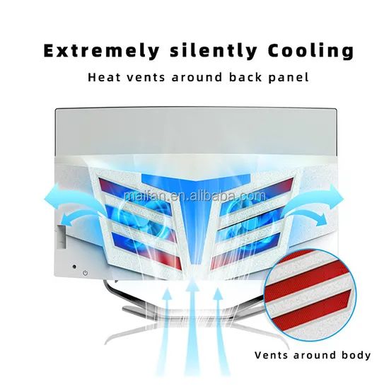 27 Inch Cheapest Computer 75Hz 144Hz Gaming Curved Screen - Image 4