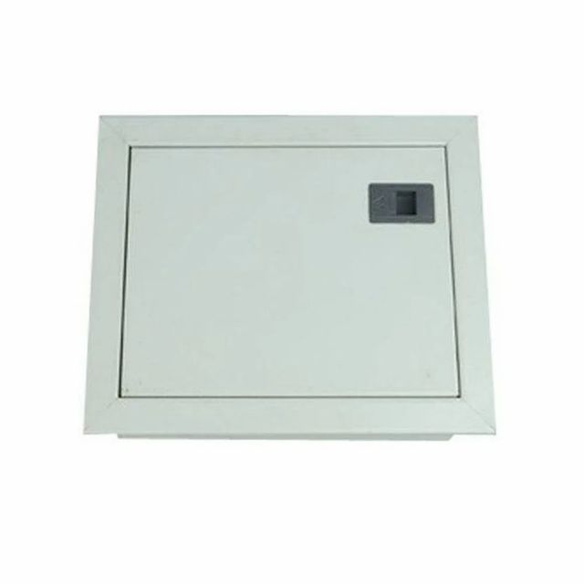Single Door MCCB Box Color White Poles 3 Pole Mounting Type Fixed Current Rating 100 A Material Metal (CRCA) Door Type Single - Image 2
