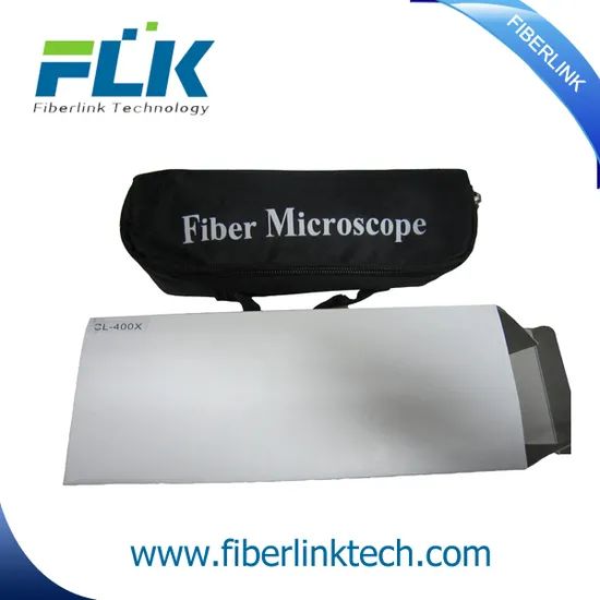 Telecom Tools portable 400X Handheld Fiber Optic Inspection Microscope - Image 2