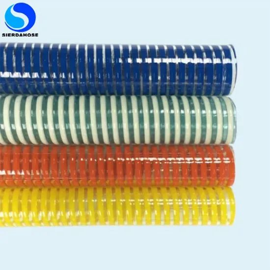2- 8 Inch Heavy Duty Vacuum PVC Suction Hose/PVC Helix Hose for Mining Water Pump Applications - Image 1