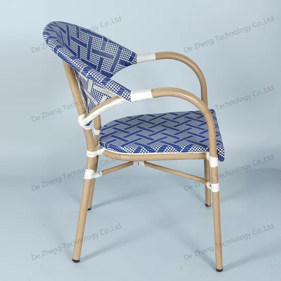 Patio Dining Set Outdoor Textilene Mesh Dining Chair for Bar Restaurant - Image 4