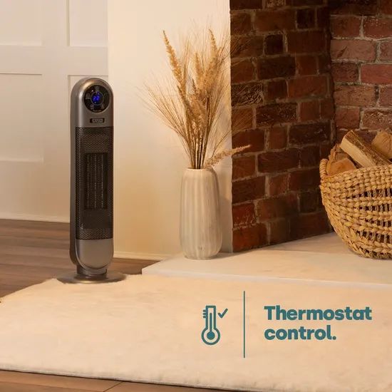 Small Patio Heater with High Accuracy Over Heat Protection Technology - Image 6