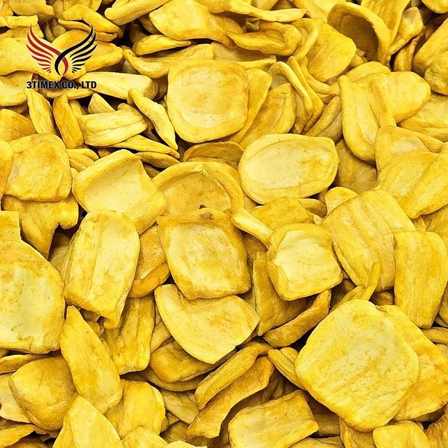 High quality Dried Jackfruit Snack Dried Fruit Snack Food scrispy texture Bulk Vacuum Pack Gluten-Free Instant Use Vegetable Snacks - Image 6