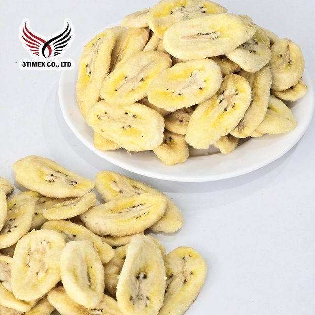 Wholesale Low Sugar Crispy dried banana chips Dried Fruit Snack Food Bulk Vacuum Pack Gluten-Free Instant Use Vegetable Snacks - Image 3
