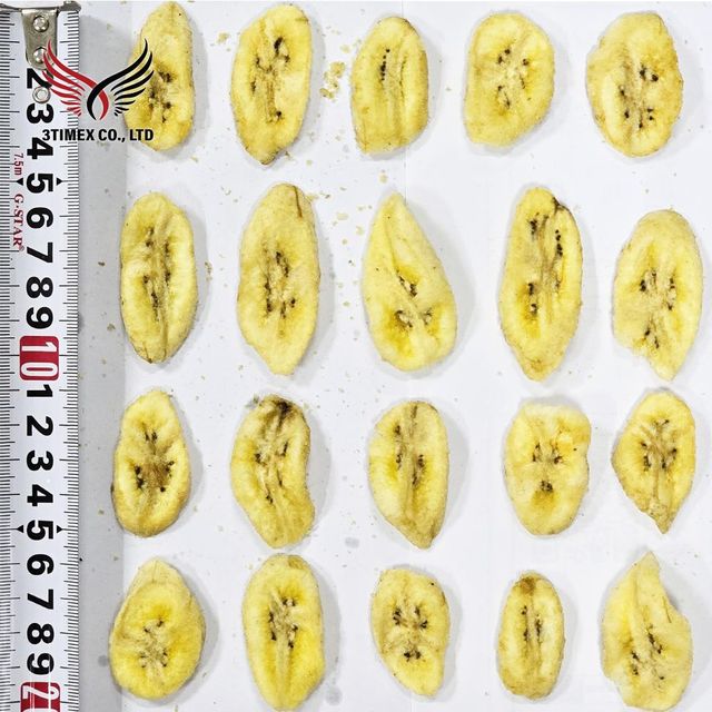 Wholesale Low Sugar Crispy dried banana chips Dried Fruit Snack Food Bulk Vacuum Pack Gluten-Free Instant Use Vegetable Snacks - Image 4