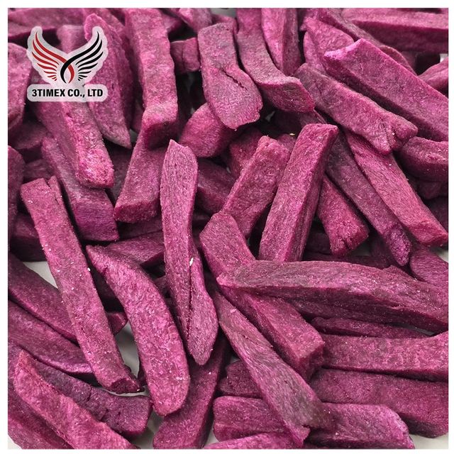 Wholesale Best Price Dried Purple Sweet Potato Slices High Quality Freeze Dried Nutritious Healthy Snack Dry Fruit From Viet Nam - Image 6