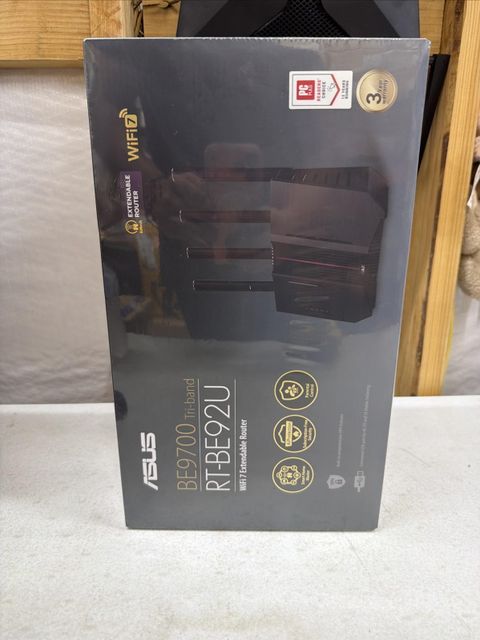 ASUS RT-BE9700 Tri-Band WiFi 7 (802.11be) Router, with 320 MHz bandwidth - Image 1